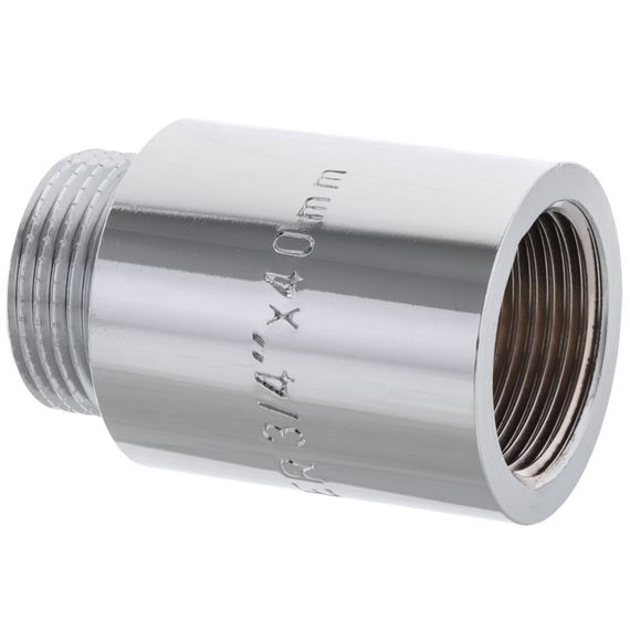 Подовжувач 3/4" 40мм (хром) Koer KF.E08-40.CHR (KF0109) | Зображення 1
