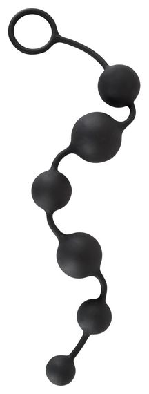 Анальні кульки - Black Velvets Anal Beads | Зображення 1