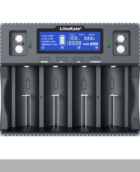 Зарядний пристрій універсальний LiitoKala Lii-D4XL (46669-LiitoKala Lii-D4XL_552)