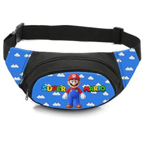 Сумка-бананка детская с принтом Super Mario поясная сумка для мальчика (4550)