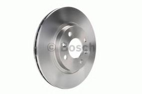 Диск гальмівний RENAULT KANGOO, MEGANE передн., вент. (вир-во Bosch) BOSCH 0986478124 на RENAULT MEGANE I (BA0/1_)