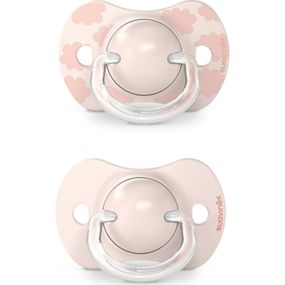 Пустышка Suavinex Dreams 0-6 міс. 2 шт, рожева (308271)