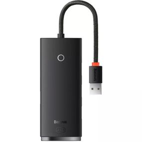 Перехідник HUB Baseus Lite Series 4in1 (USB-A to USB3.0*4) (0.25m) (WKQX03)