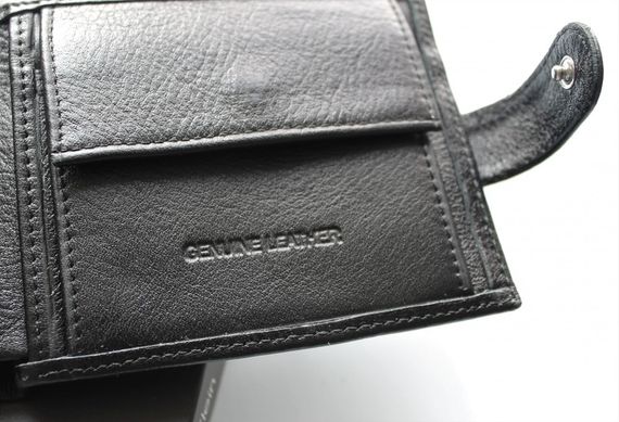 Мужской подарочный набор Calvin Klein ремень и кошелек total black | Зображення 9