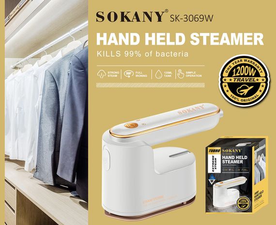 Ручний відпарювач з компактним розміром XPRO SK-3069W (45282-SK-3069W_725) | Зображення 5