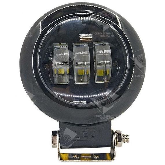 LED фара протитуманна 30W 3 діоди чітка СТМ | Зображення 1