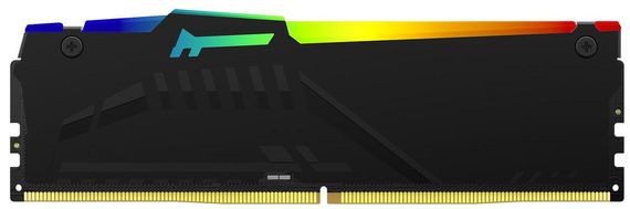 Память ПК Kingston DDR5 64GB KIT (32GBx2) 6400 FURY Beast RGB XMP KF564C32BBAK2-64 | Зображення 6