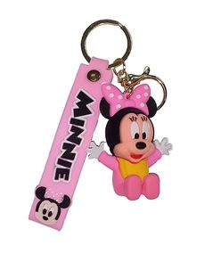 Брелок C 68172 "MICKEY/MINNIE" Цена за 1 шт (6900067681720) Розовый