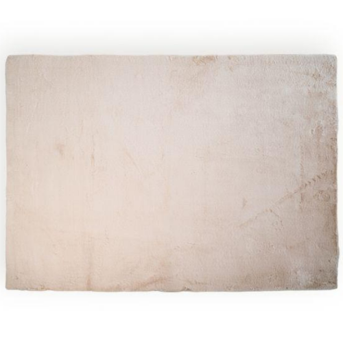 Килимок для підлоги з еко-хутра ТМ Dariana Elegant 60*120 см ванільно-бежевий