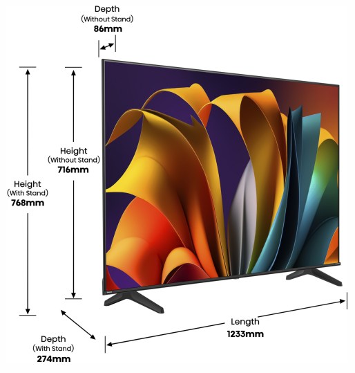 LED-телевізор Hisense 55A6N | Зображення 7
