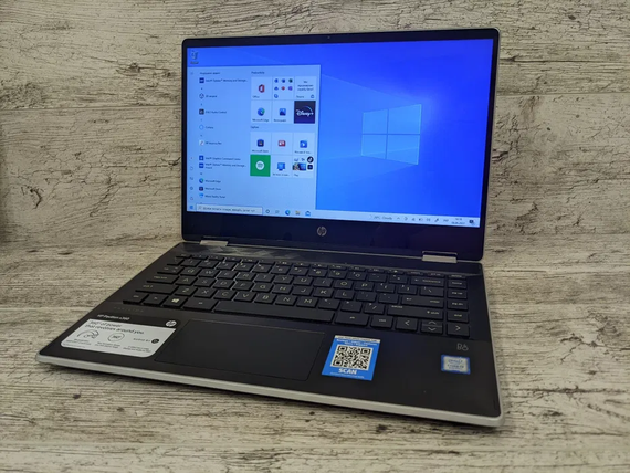 Ультрабук- Трансформер HP x360 14.0  HD 8/128 GB Intel Core i3 8Gen | Зображення 3