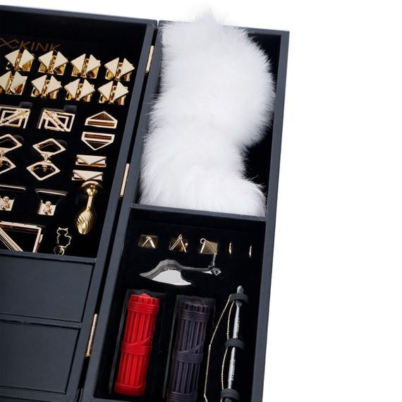 БДСМ-набір LOCKINK All-in-1 BDSM Play Kit - Crocodile Leather | Зображення 4