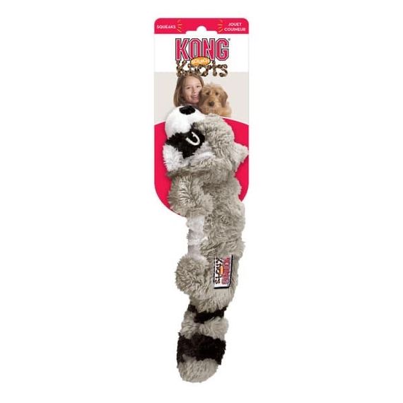 Іграшка для собак Kong Scrunch Knots Raccoon, 28 см