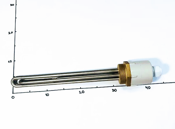 Блок ТЭНов 6000w с резьбой 2" 380V Kawai | Зображення 1