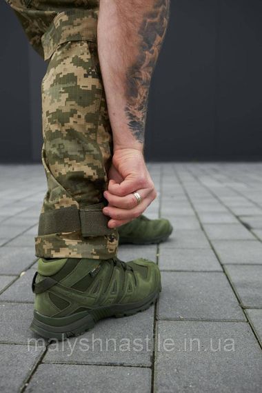 Військові повсякденні штани Military ріп-стоп, піксель ЗСУ | Зображення 9