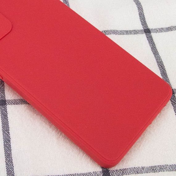 Силиконовый чехол Candy Full Camera для Xiaomi Poco X5 5G / Note 12 5G Красный / Camellia | Зображення 1