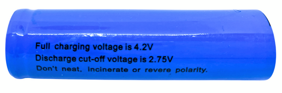 Акумулятор комплект 4 штуки 18650  3.7 V 1200 mAh реальна близько 700 mAh батарея літій-іонна Li-ion | Зображення 3