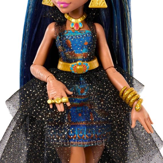 Лялька Монстр Хай Клео де Ніл з аксесуарами Оригінал Mattel Monster High Cleo De Nile Клеопатра | Зображення 7