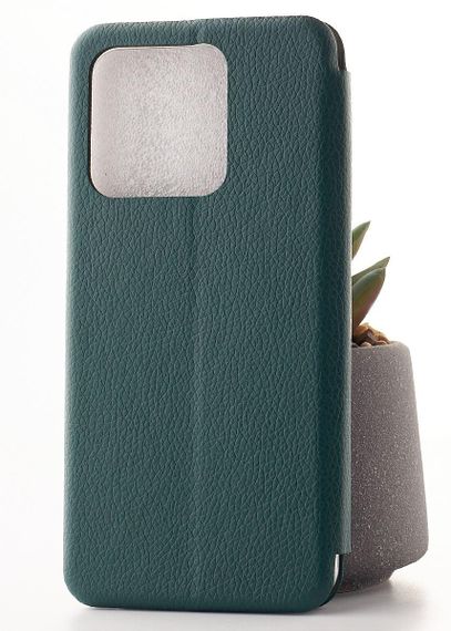 Чехол-книга G-Case ART для Xiaomi Redmi 10A Зеленый | Зображення 1