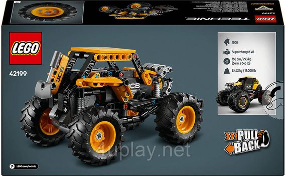 Конструктор LEGO Technic Monster Jam DIGatron с инерционным двигателем Монстр-трак-трансформер | Зображення 2