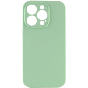 Чохол Silicone Case Full Camera Protective (AA) NO LOGO для Apple iPhone 13 Pro (6.1") Зелений / Pistachio