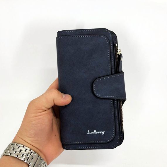 Жіночий гаманець портмоне клатч Baellerry Forever N2345, Компактний гаманець дівчинці. CX-165 Колір: синій | Зображення 4