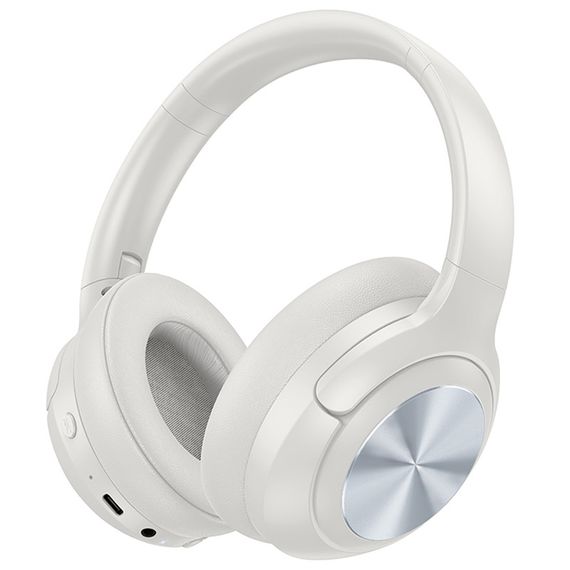 Накладні бездротові навушники Hoco W54 Young ANC Gray