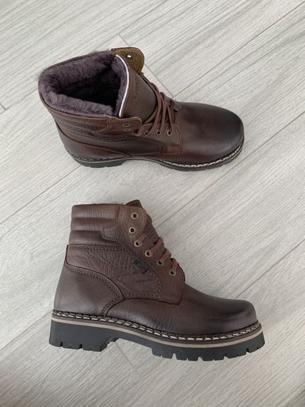 Польські коричневі черевики 40 41 42 43 44 45 розмір | Зображення 9