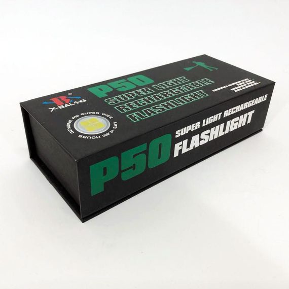 Фонарик ручной тактический Bailong BL-Z01-P50, сверхмощный фонарик, тактические фонари для охоты | Зображення 3