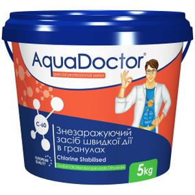 Шок Хлор для басейну AquaDoctor C60 1 кг (у гранулах)