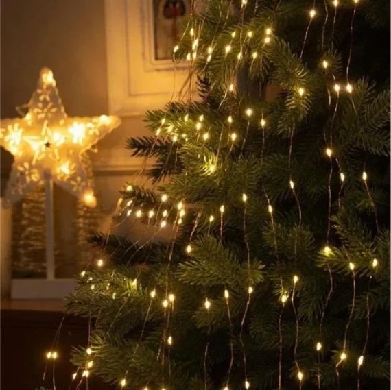 Гірлянда Смарт Кінська хвіст Bluetooth 20 ниток по 2м з пультом | Зображення 1