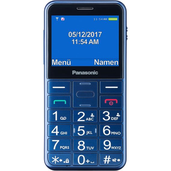 Мобільний телефон Panasonic KX-TU155 Blue (KX-TU155EXCN) | Зображення 3