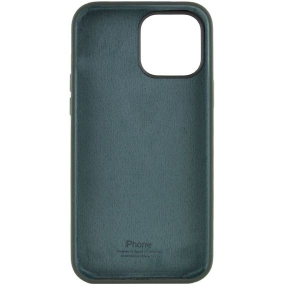 Чехол Silicone Case Full Protective (AA) для Apple iPhone 14 (6.1") Зеленый / Cyprus Green | Зображення 1