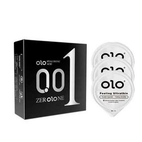 Ультратонкие презервативы "Olo Feelihg Ultrathin" 0,01 - 3шт