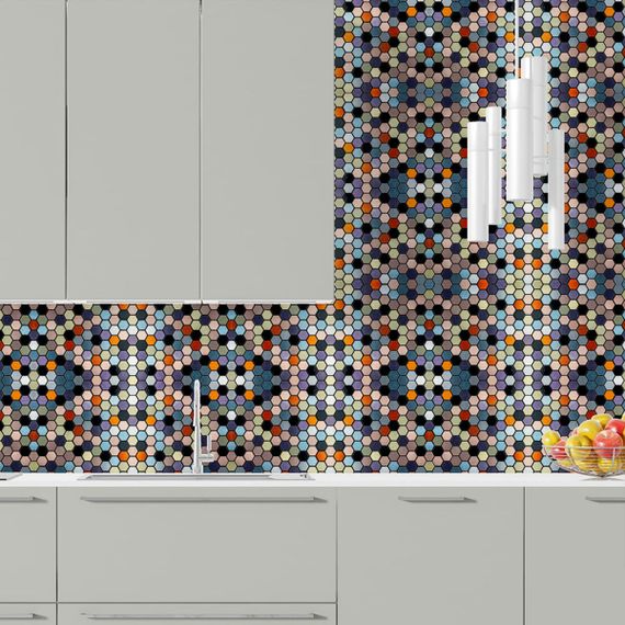 Самоклеюча алюмінієва плитка 300х300х3мм SW-00001935 | Зображення 6