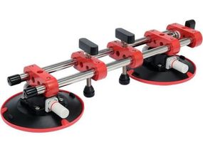 Регулятор шва при викладанні керамічної плитки з 2 присоск Ø-150мм і 2 напрямн штангами-44 см Польша YATO