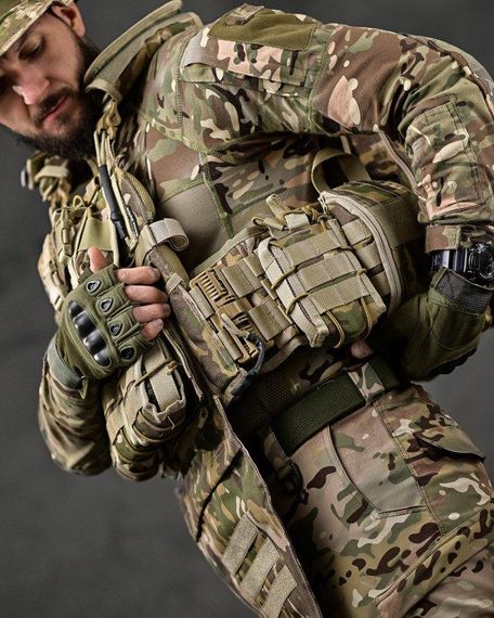 Качественная плитоноска мультикам Single sword STATIX мультикам  НП4872 | Зображення 6