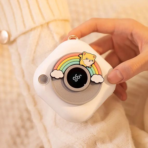 Портативное ЗУ Power Bank GXZ-N11 2in1 with cable с обогревателем для рук 5000 mAh | Зображення 1