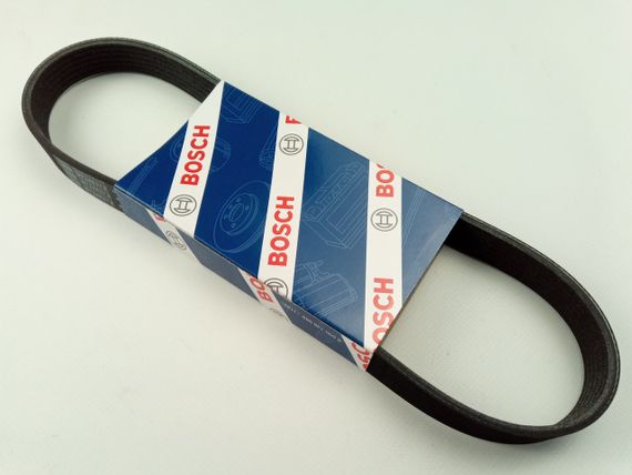 Ремінь генератора струмковий ВАЗ 2110 8v, BOSCH (6PK698) 1987946034 (21082-3701720) | Зображення 1
