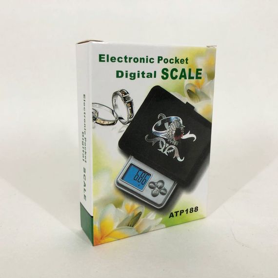 Весы граммовые Aosai ATP-188 200 грамм / Веса карманные / NC-312 Весы ювелирные | Зображення 3