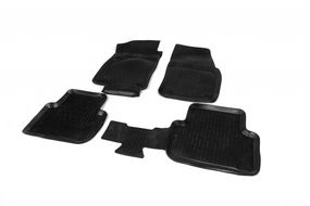 Гумові килимки (4 шт, Niken 3D) для Volkswagen Tiguan 2016-2024