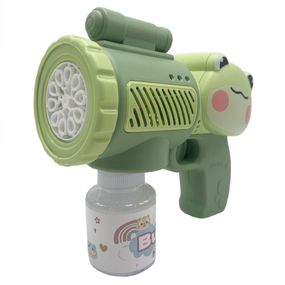 Генератор мильних бульбашок "Бластер" 018-24Y-1-3-5(Green) підсвічування