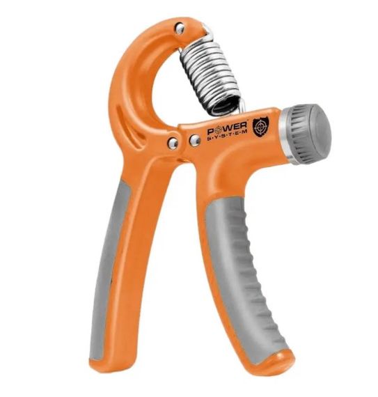 Еспандер кистьовий Power System PS-4021 з регульованим навантаженням 10-40 кг Power Hand Grip Orange (PS-4021_Orange)