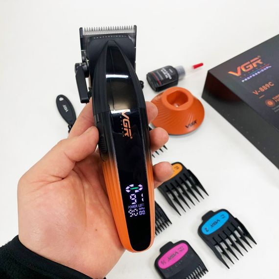 Машинка для стрижки волосся VGR V-889C керамічні леза 9000RPM | Зображення 1