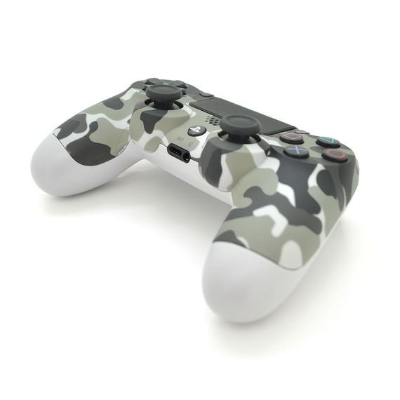 Бездротовий геймпад для PS4 SONY Wireless DUALSHOCK 4 (Haki/Silver), 3.7V, 500mAh, Blister | Зображення 3