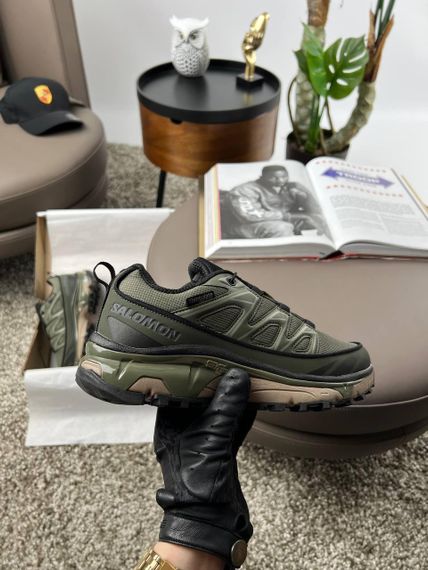 Кросівки чоловічі Salomon XT-6 Khaki , В'єтнам A3501 єврозима | Зображення 6