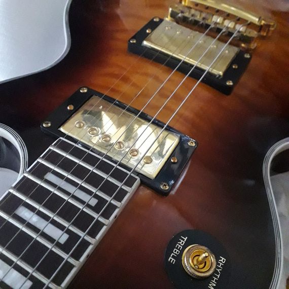 Электрогитара Gibson Les Paul Custom Burst Fire | Зображення 4