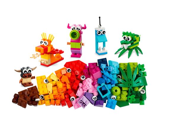 Конструктор LEGO Classic Оригінальні монстри (11017) | Зображення 2