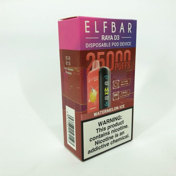 Elf Bar Raya D3 25000 смак Кавун (Watermelon Ice) | Зображення 3