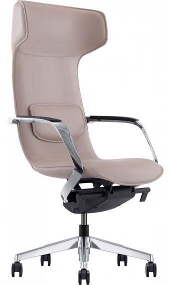 Кресло офисное GT Racer  X-003F LEATHER DARK BEIGE | Зображення 1